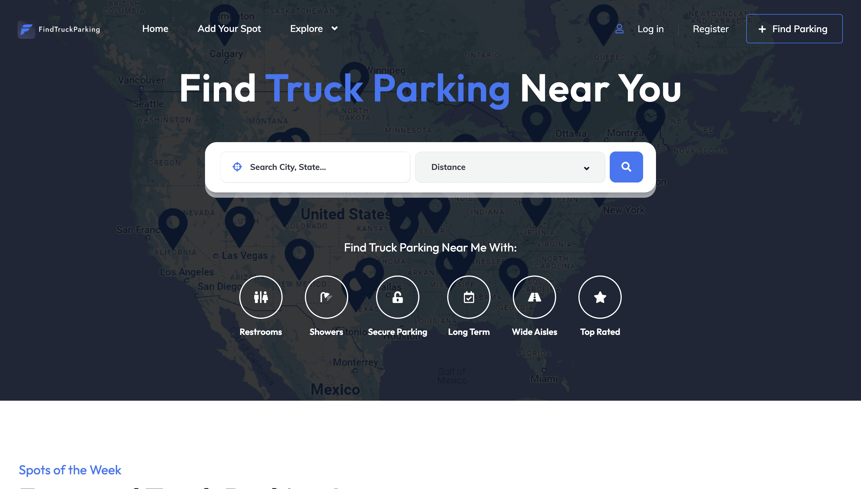 Find Truck Parking preview
